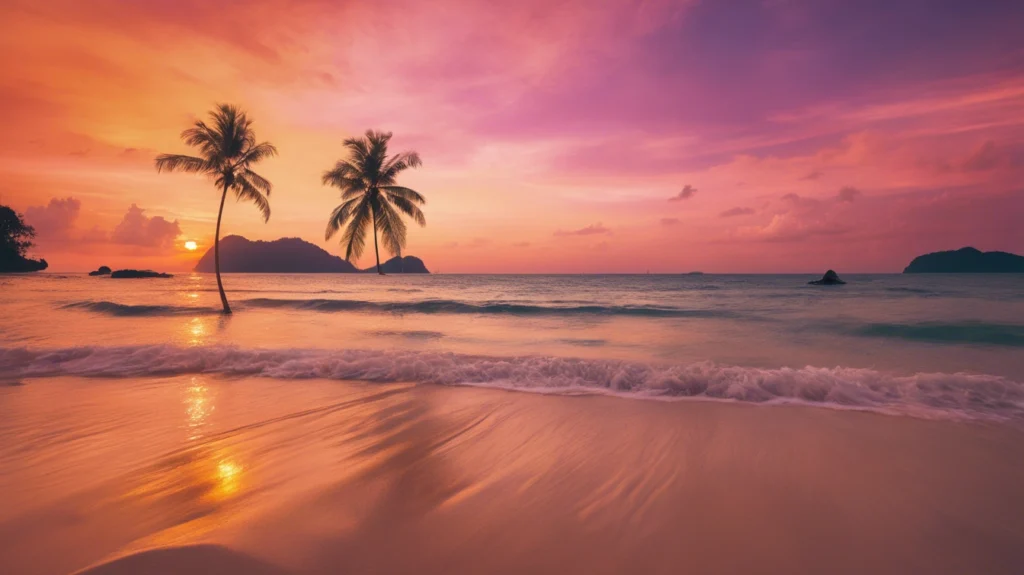 Sonnenuntergang Urlaub Thailand Reiseangebote