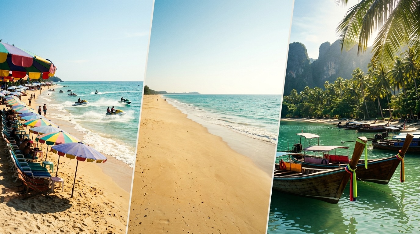 Mehr über den Artikel erfahren Im großen Phuket-Strandcheck vergleichen wir die drei bekannten Strände Patong, Karon und Kata.